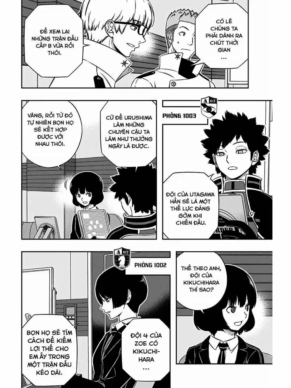 Truyện Tranh Kỷ Nguyên Trigger - World Trigger trang 7