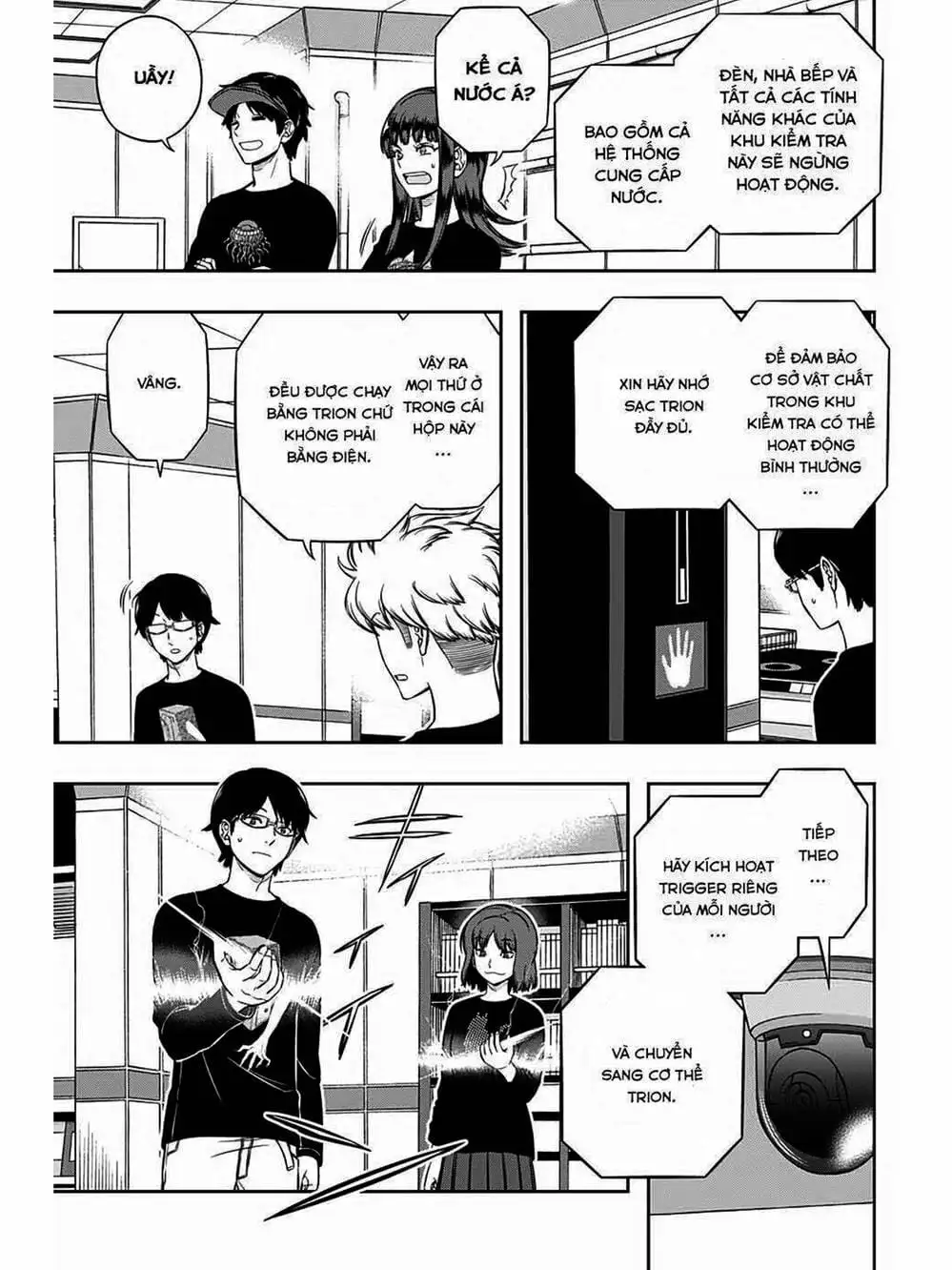 Truyện Tranh Kỷ Nguyên Trigger - World Trigger trang 7