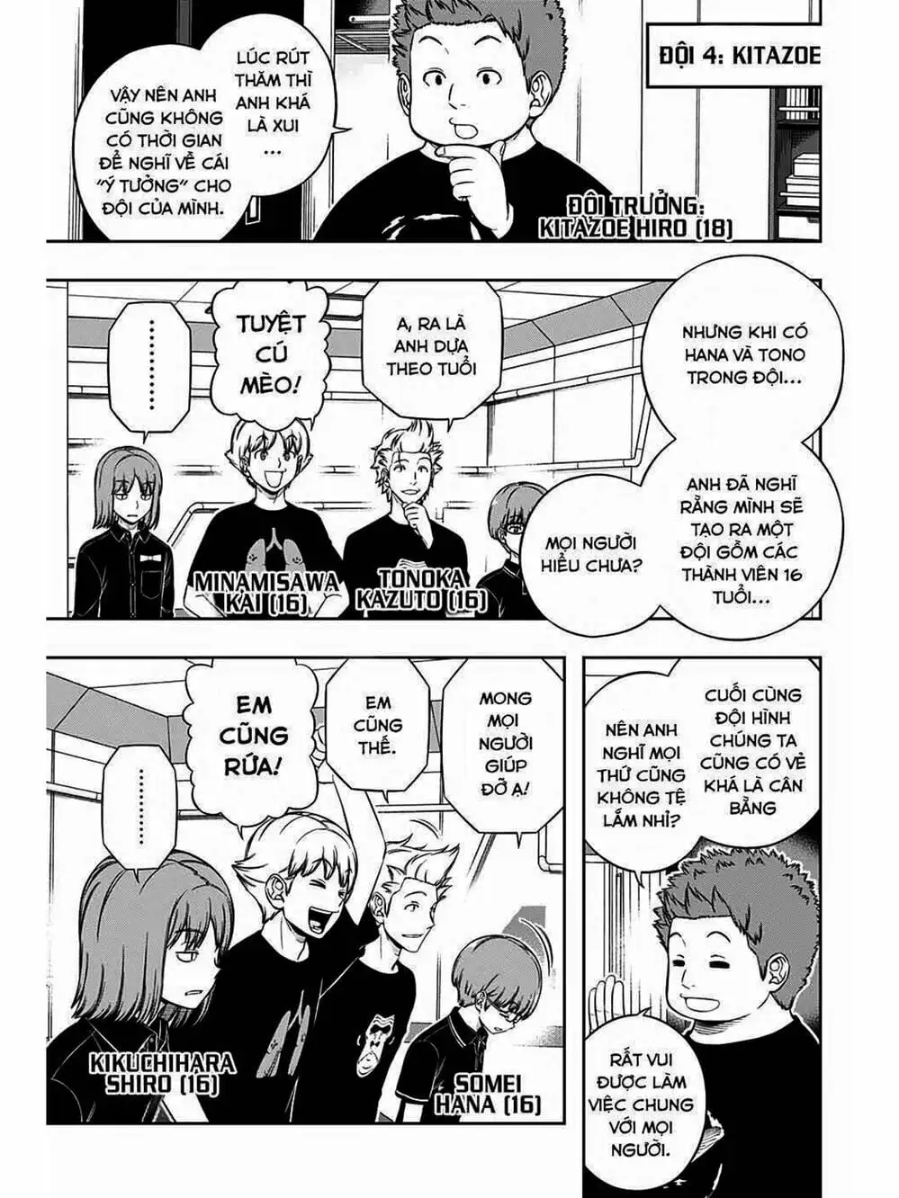 Truyện Tranh Kỷ Nguyên Trigger - World Trigger trang 7