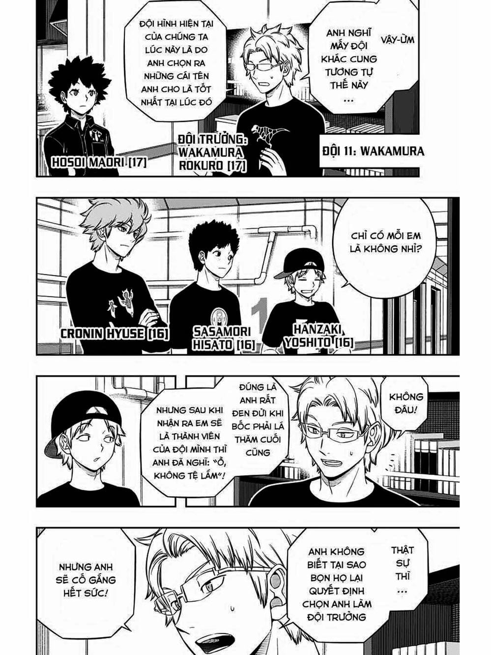 Truyện Tranh Kỷ Nguyên Trigger - World Trigger trang 7