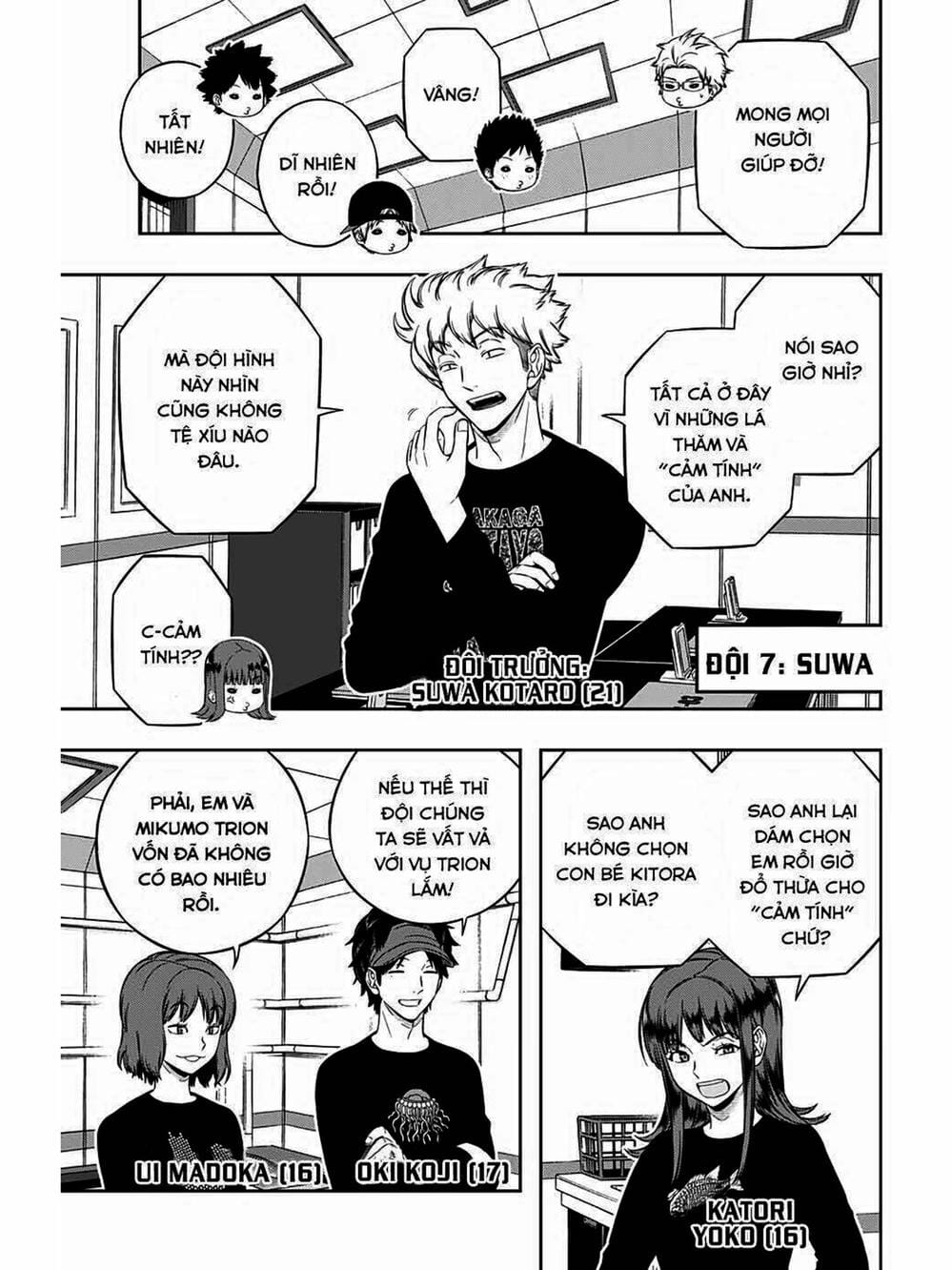 Truyện Tranh Kỷ Nguyên Trigger - World Trigger trang 7