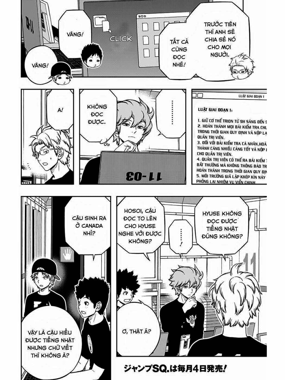 Truyện Tranh Kỷ Nguyên Trigger - World Trigger trang 7