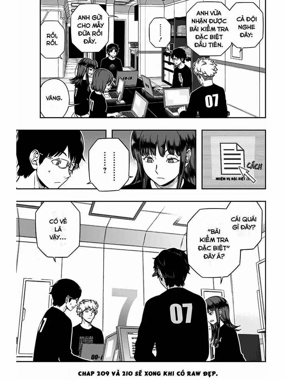 Truyện Tranh Kỷ Nguyên Trigger - World Trigger trang 7