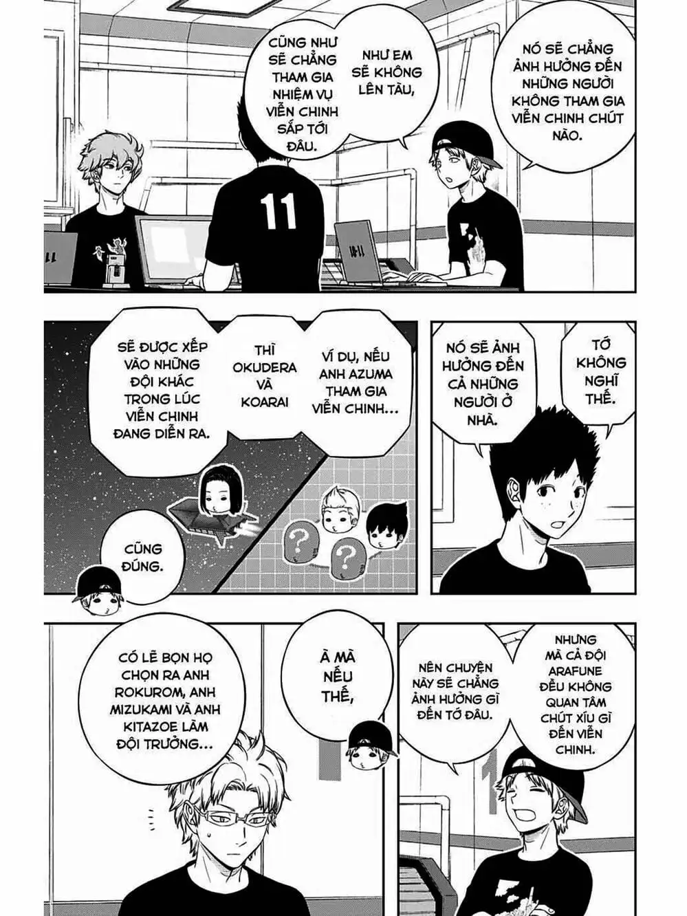 Truyện Tranh Kỷ Nguyên Trigger - World Trigger trang 7