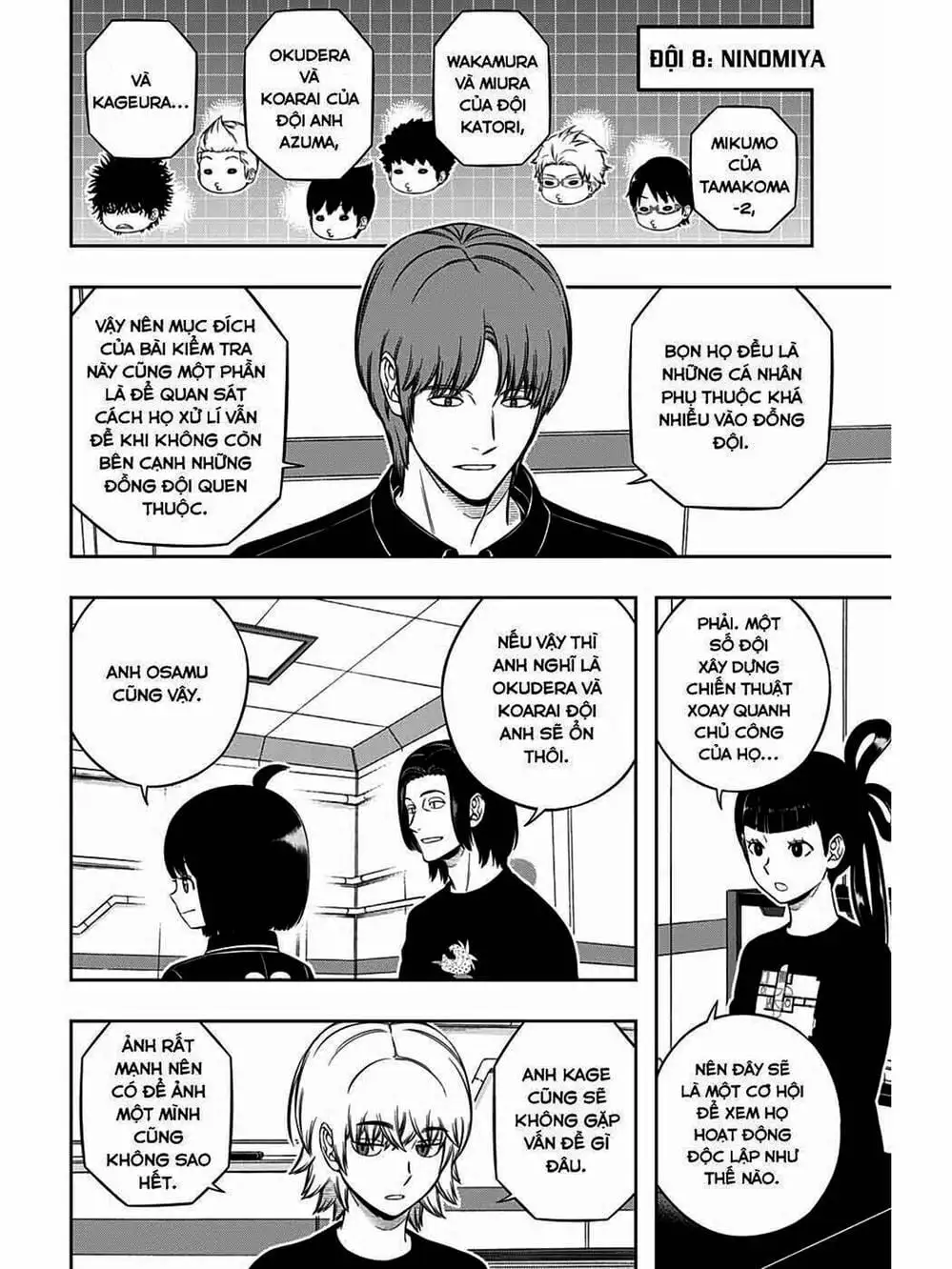 Truyện Tranh Kỷ Nguyên Trigger - World Trigger trang 7