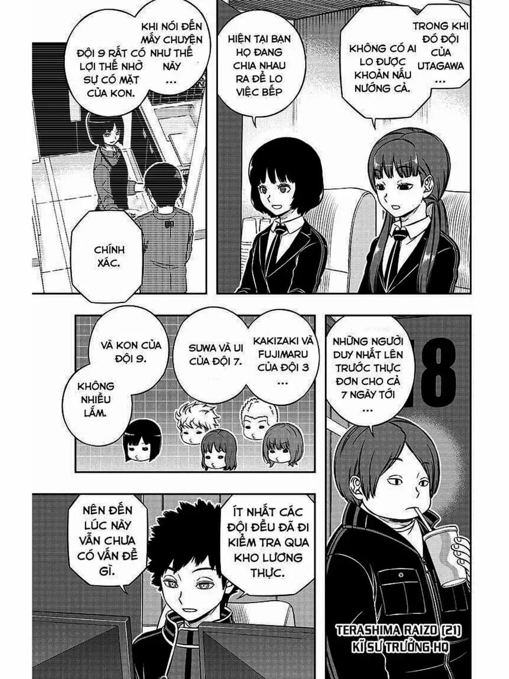 Truyện Tranh Kỷ Nguyên Trigger - World Trigger trang 7