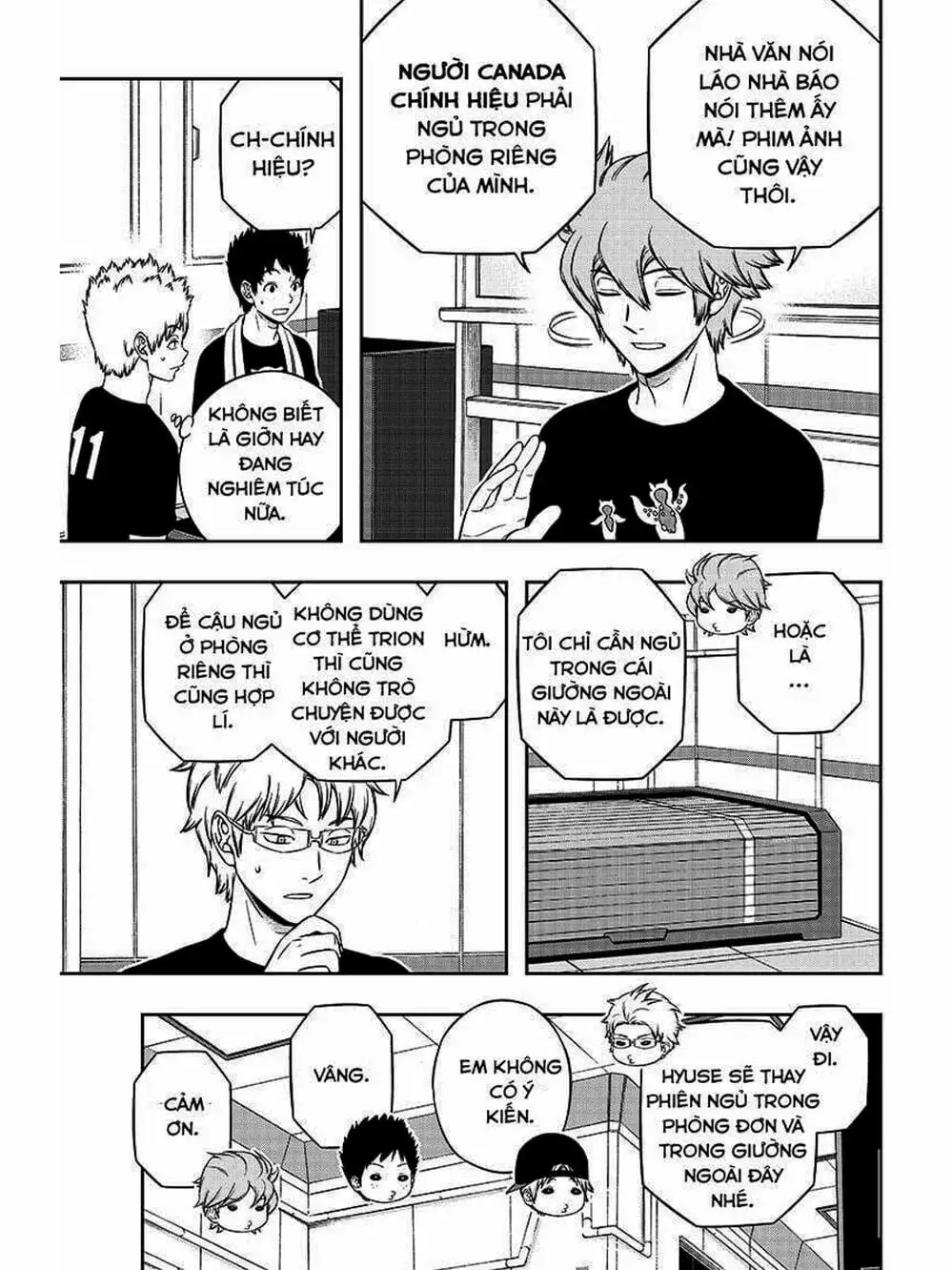 Truyện Tranh Kỷ Nguyên Trigger - World Trigger trang 7