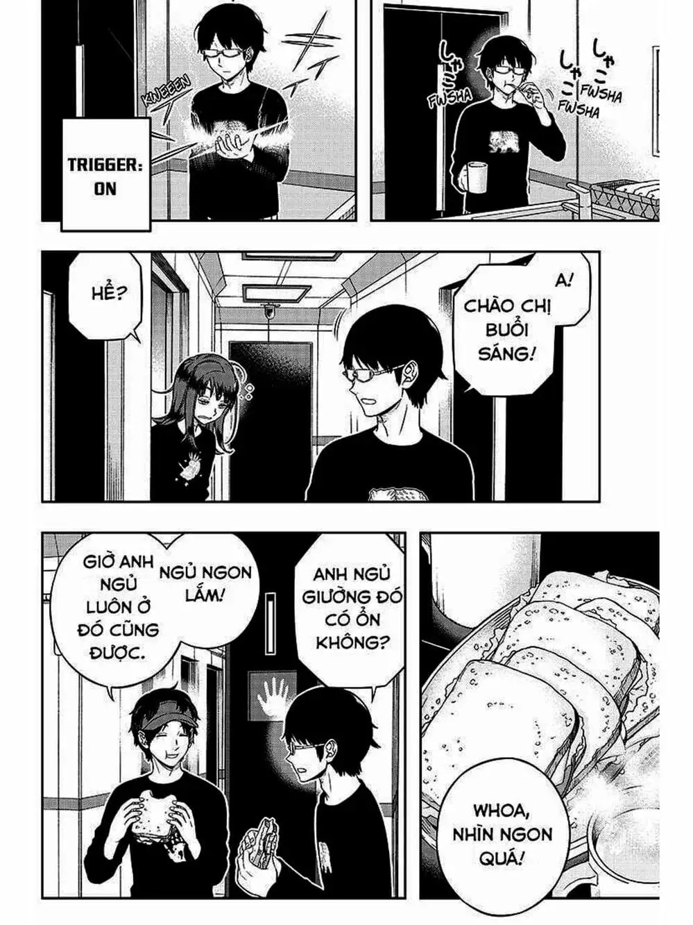 Truyện Tranh Kỷ Nguyên Trigger - World Trigger trang 7