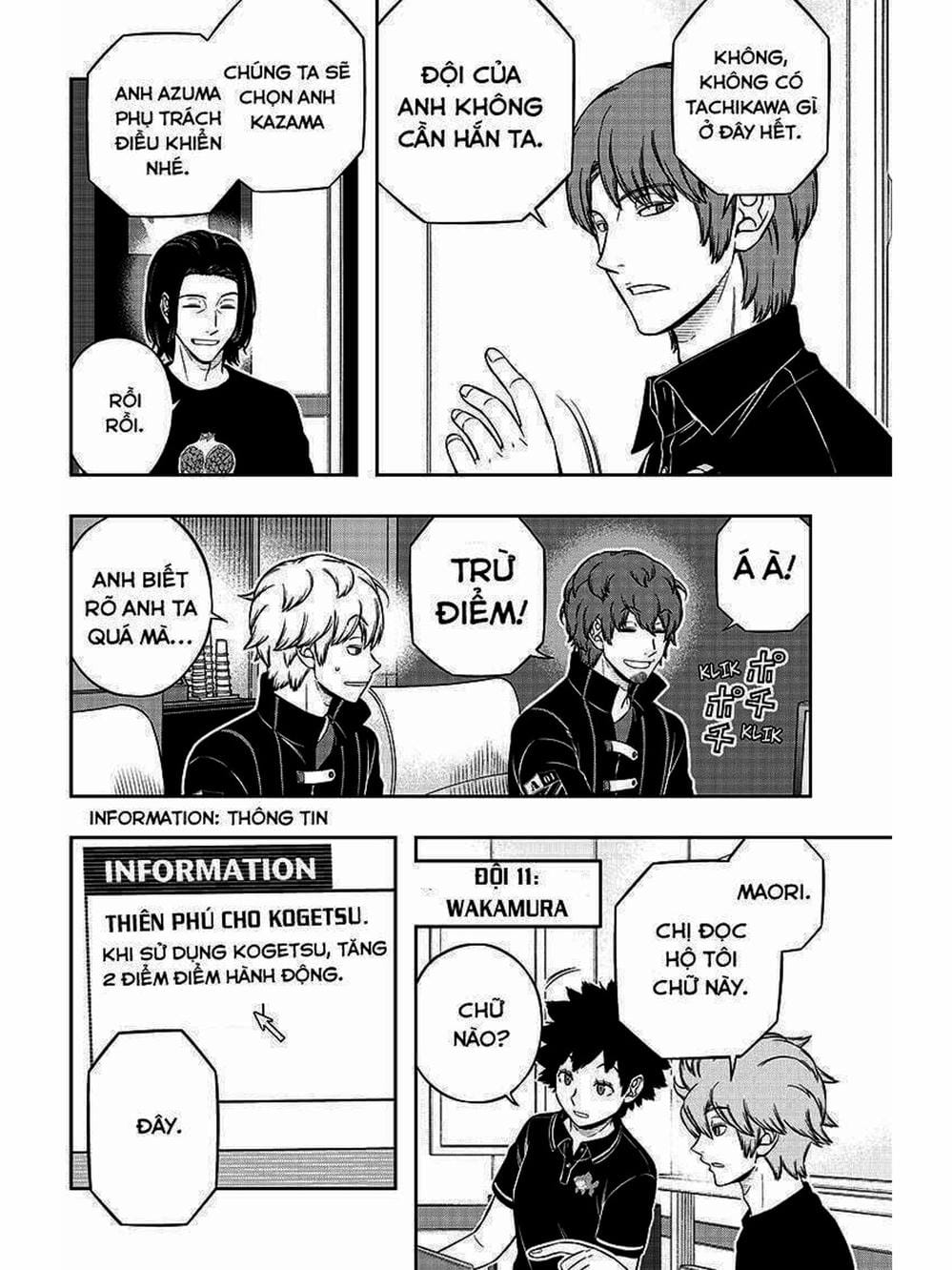 Truyện Tranh Kỷ Nguyên Trigger - World Trigger trang 7