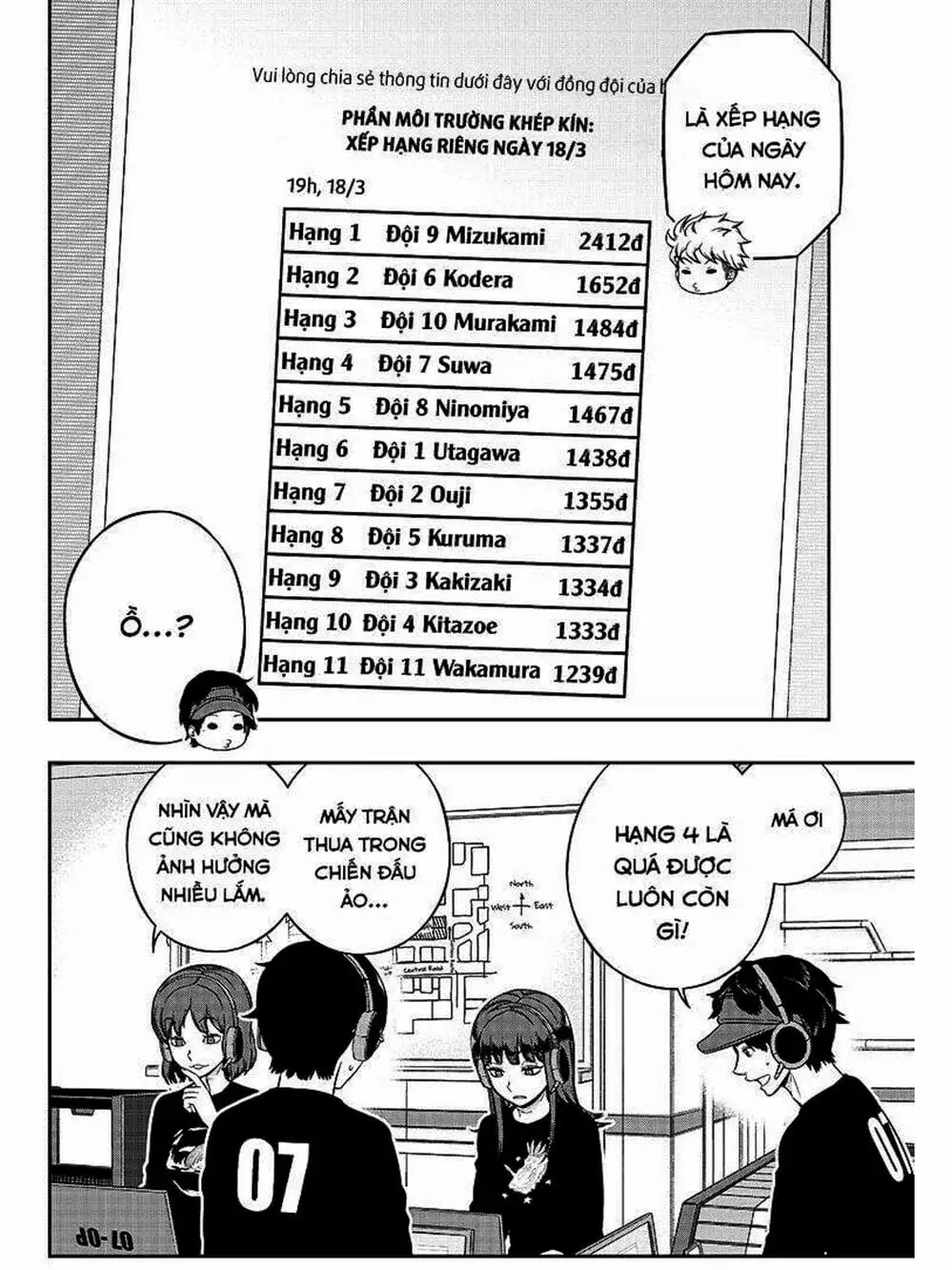 Truyện Tranh Kỷ Nguyên Trigger - World Trigger trang 7