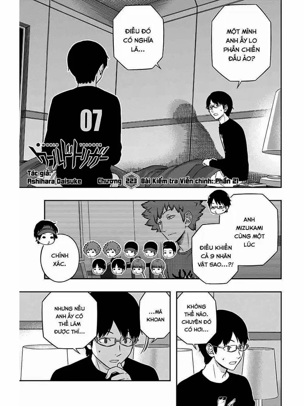 Truyện Tranh Kỷ Nguyên Trigger - World Trigger trang 7