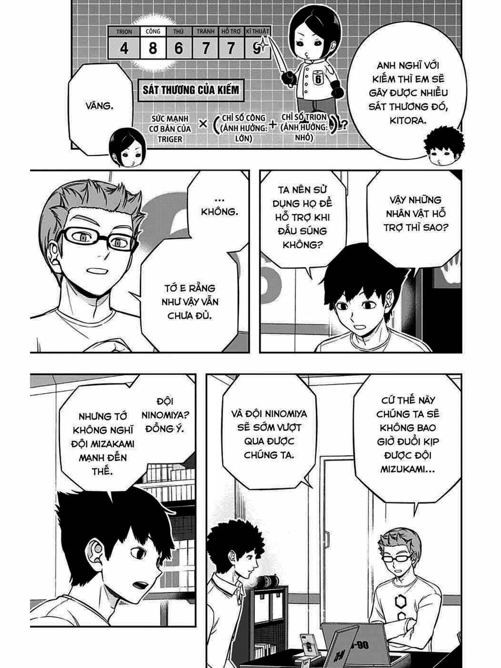 Truyện Tranh Kỷ Nguyên Trigger - World Trigger trang 7