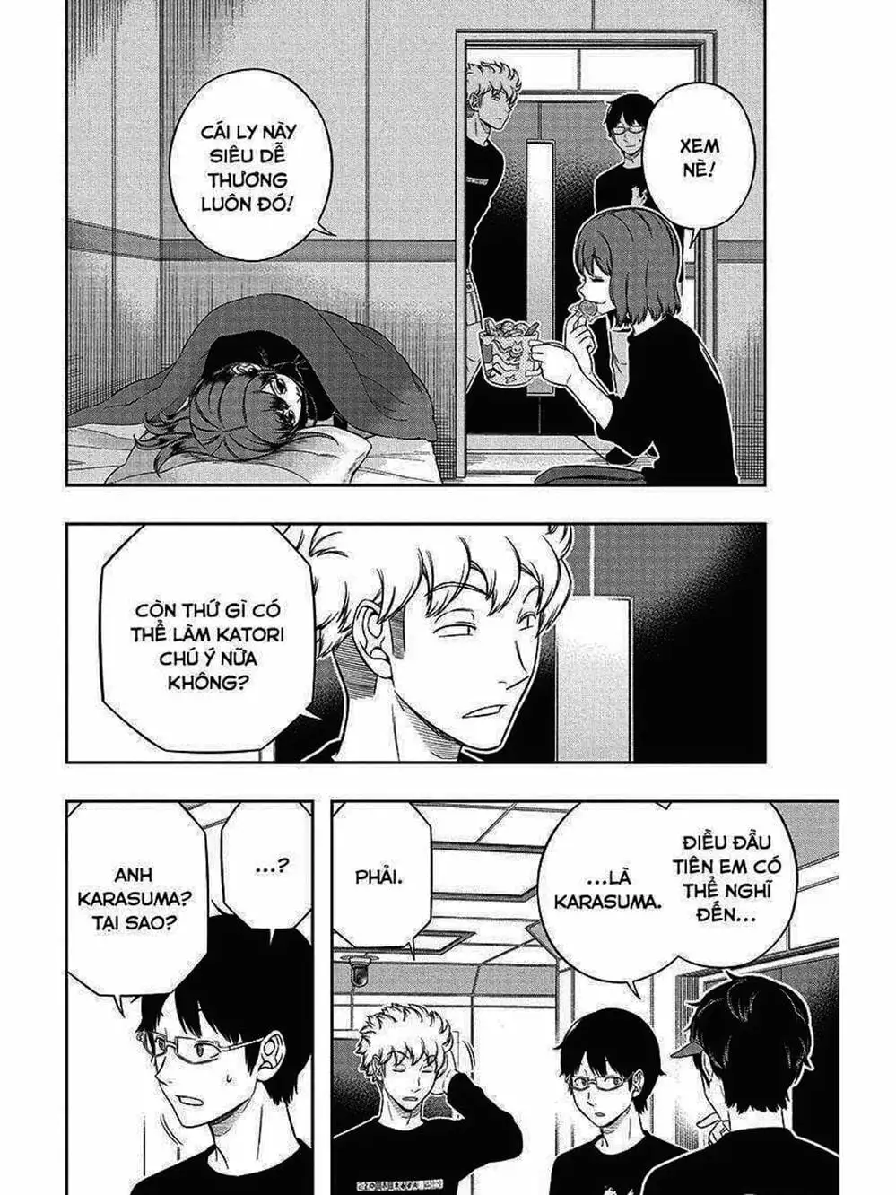 Truyện Tranh Kỷ Nguyên Trigger - World Trigger trang 7