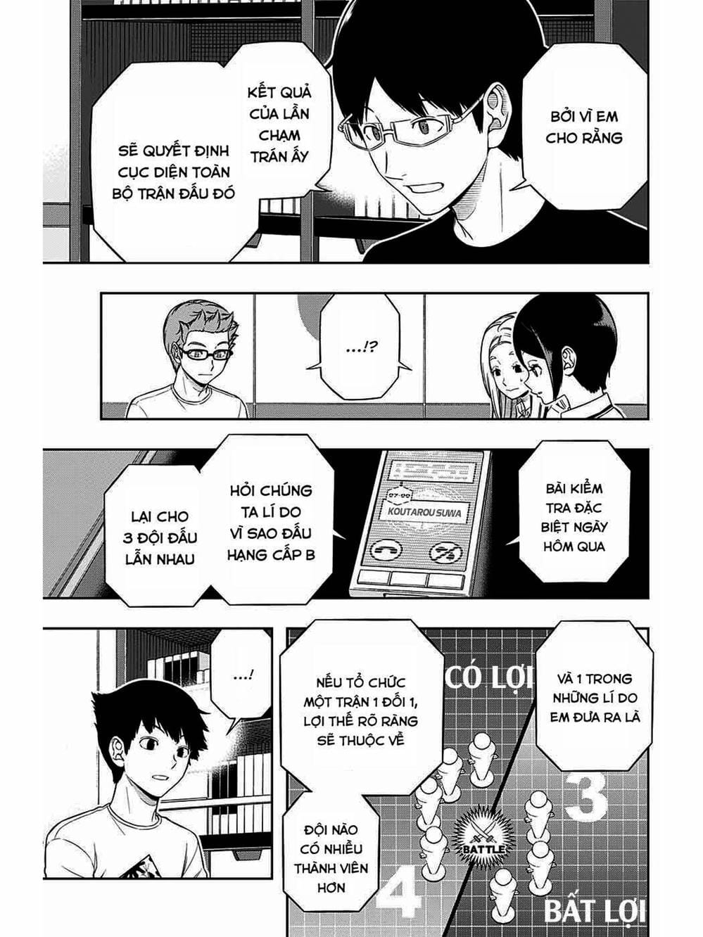 Truyện Tranh Kỷ Nguyên Trigger - World Trigger trang 7