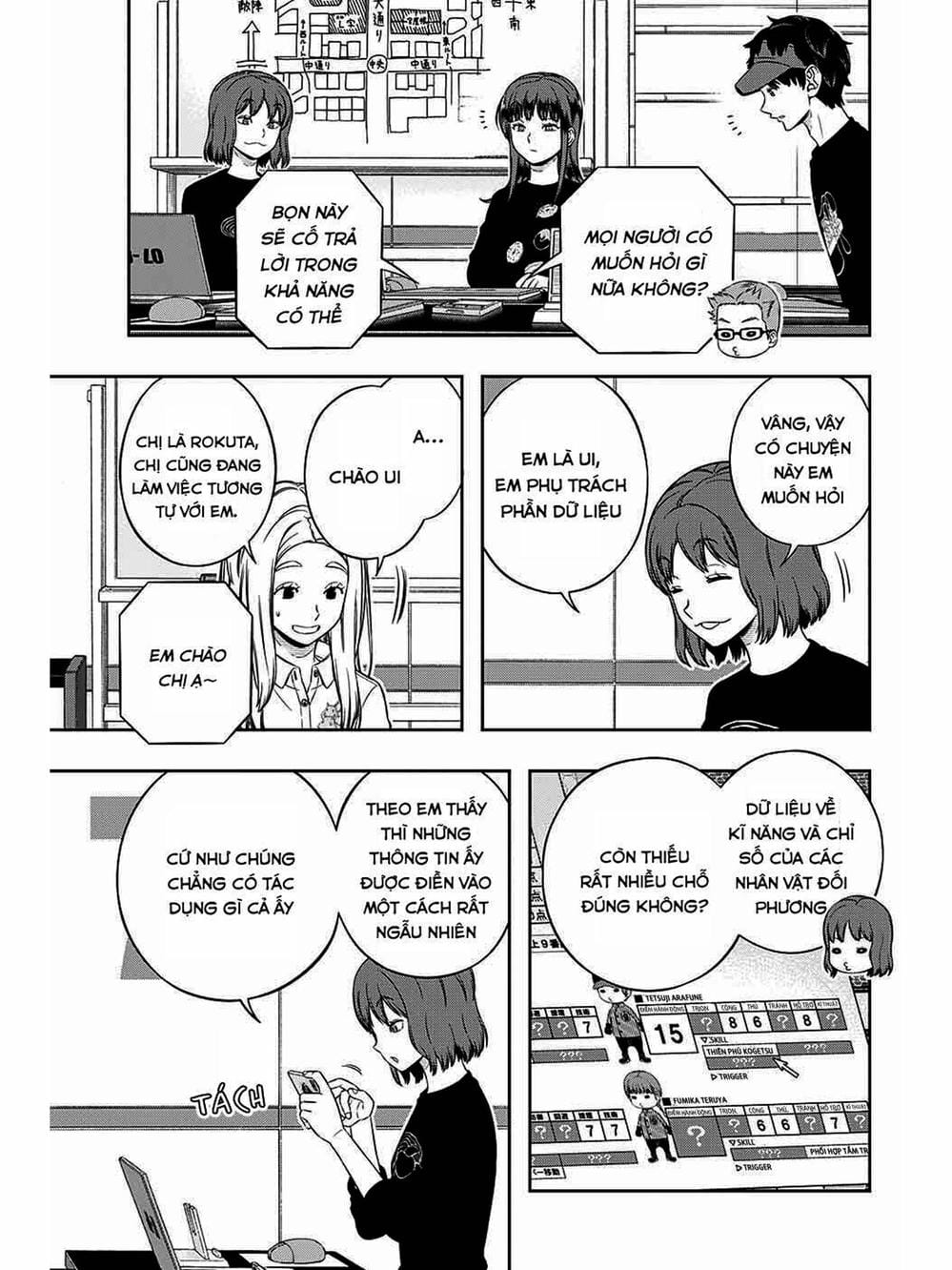 Truyện Tranh Kỷ Nguyên Trigger - World Trigger trang 7