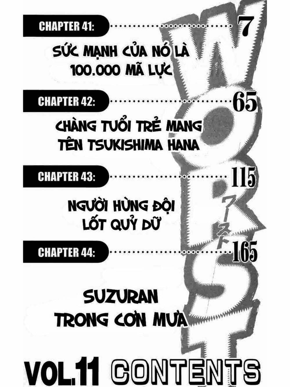 Truyện Tranh Thế Hệ Tồi Tệ Nhất - Worst trang 4