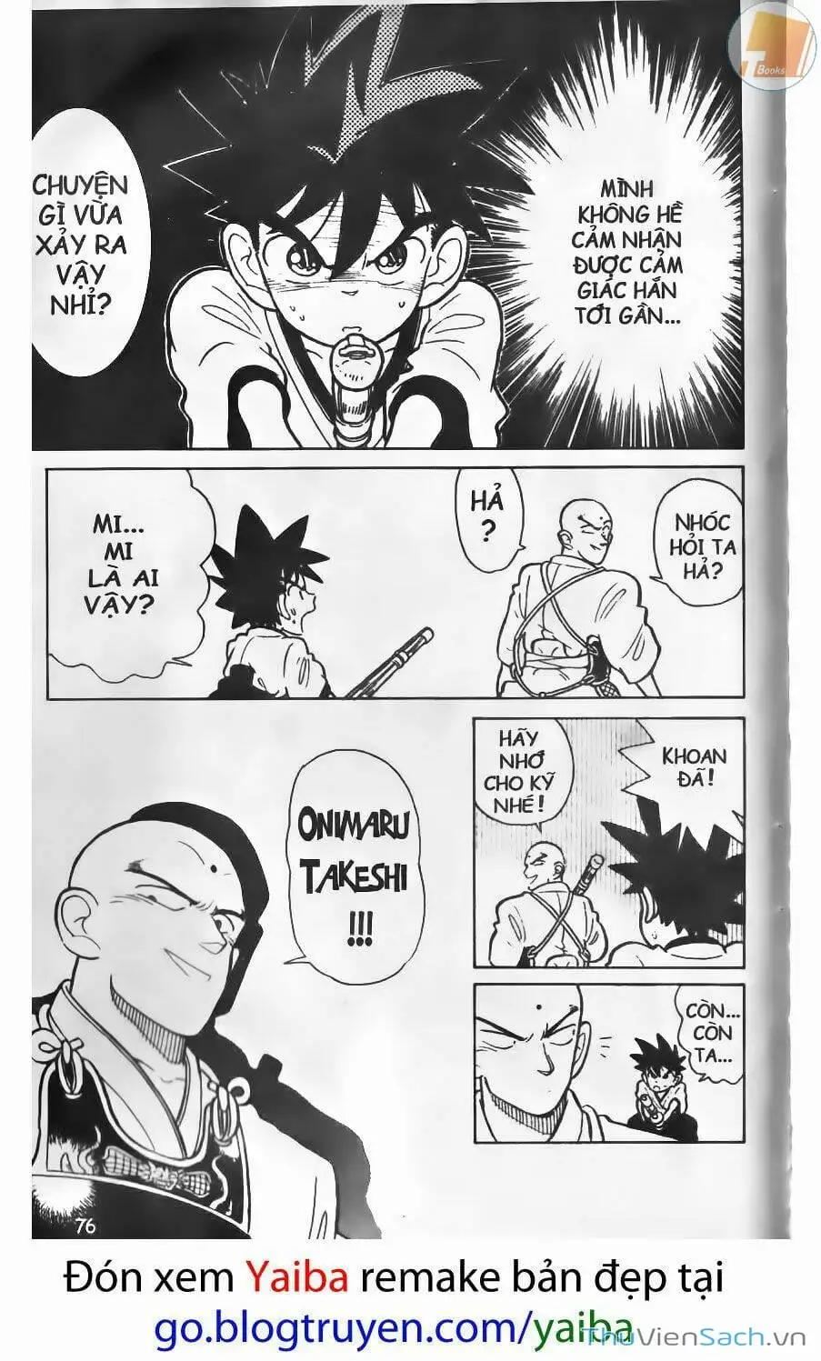 Truyện Tranh Kiếm Sĩ Yaiba trang 5