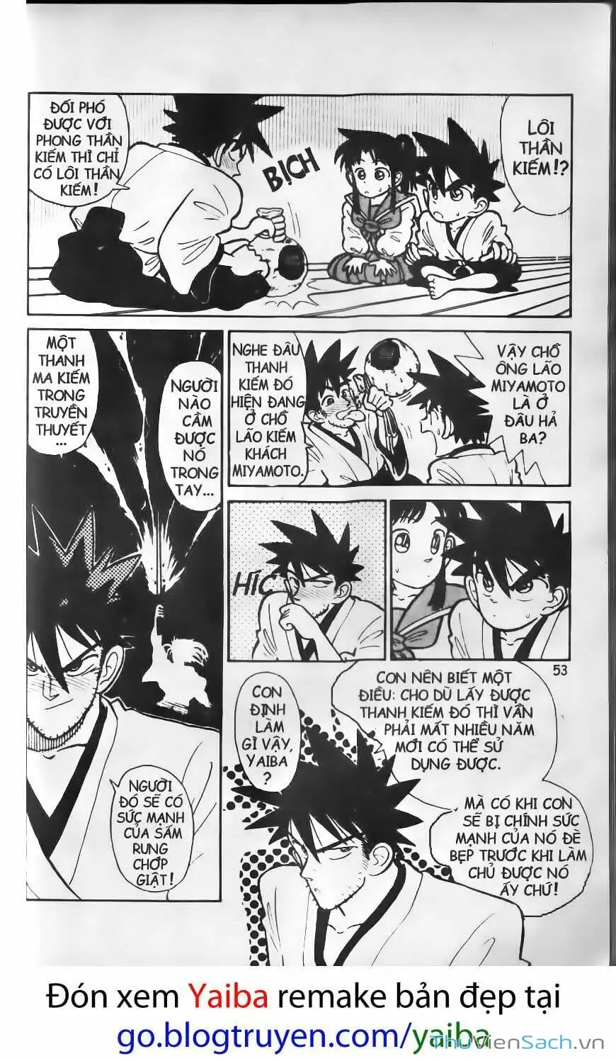 Truyện Tranh Kiếm Sĩ Yaiba trang 5