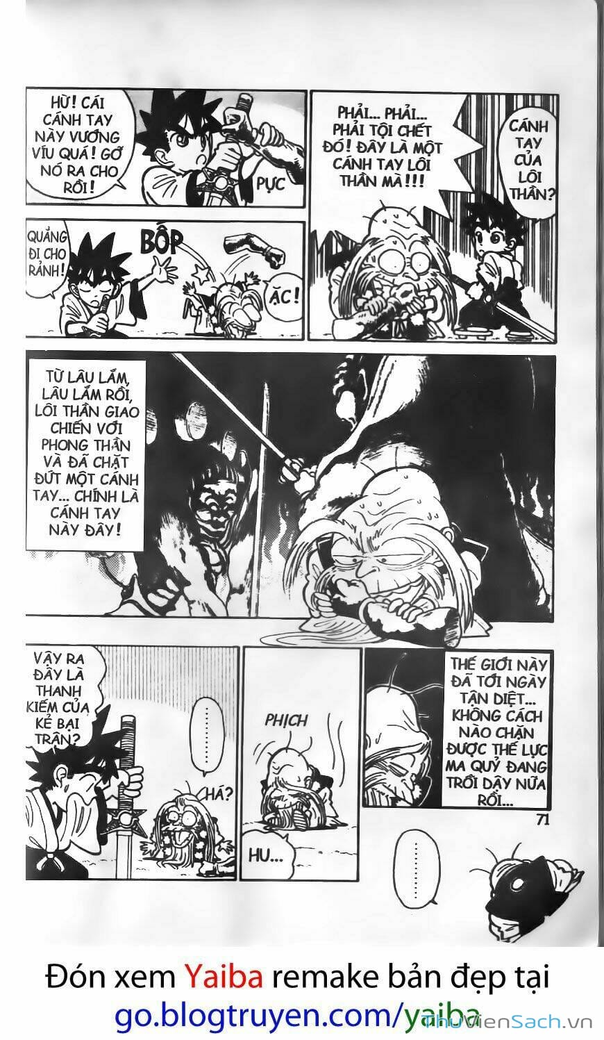 Truyện Tranh Yaiba trang 5