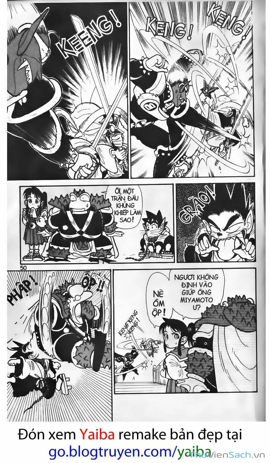 Truyện Tranh Kiếm Sĩ Yaiba trang 5