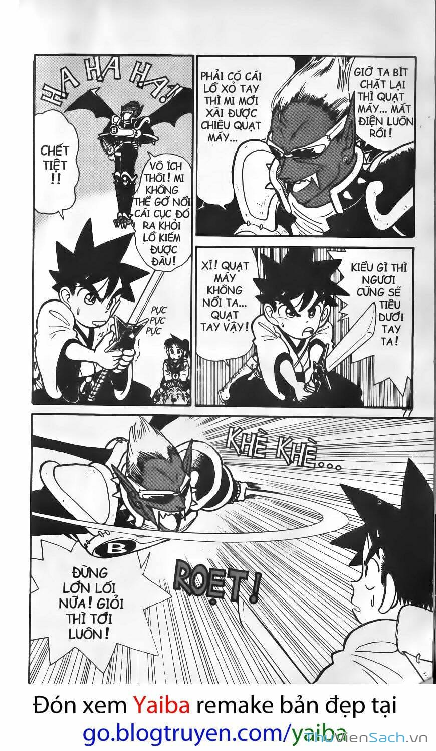 Truyện Tranh Yaiba trang 5