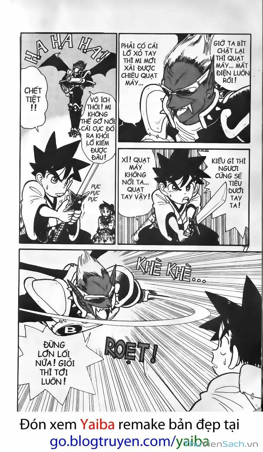 Truyện Tranh Kiếm Sĩ Yaiba trang 5