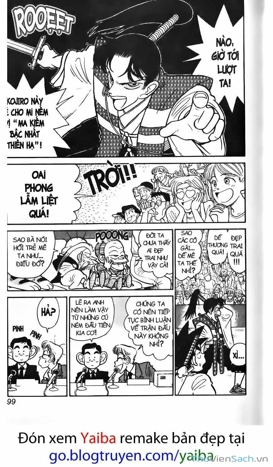 Truyện Tranh Kiếm Sĩ Yaiba trang 5