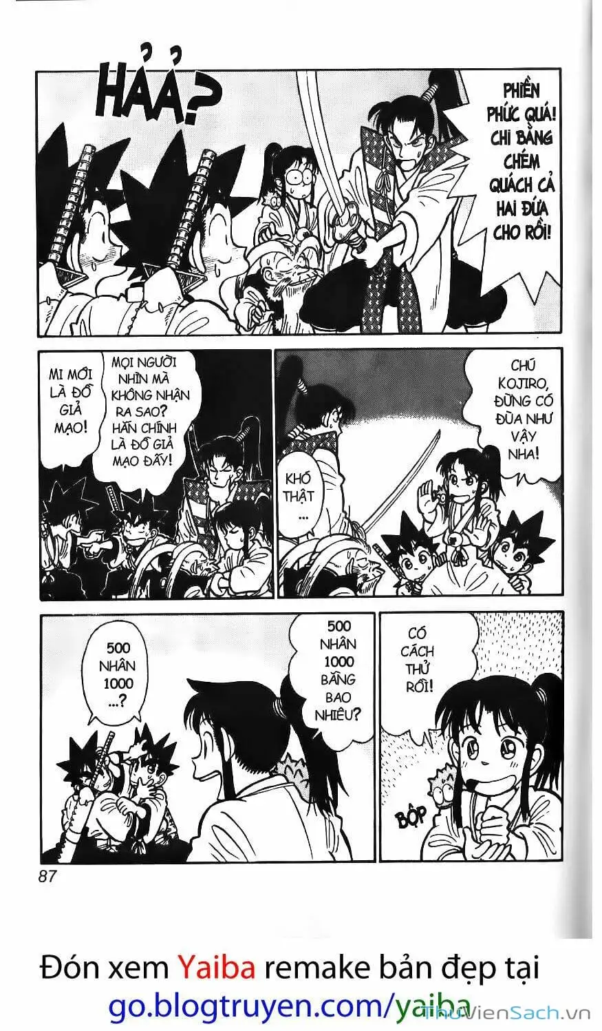Truyện Tranh Kiếm Sĩ Yaiba trang 5
