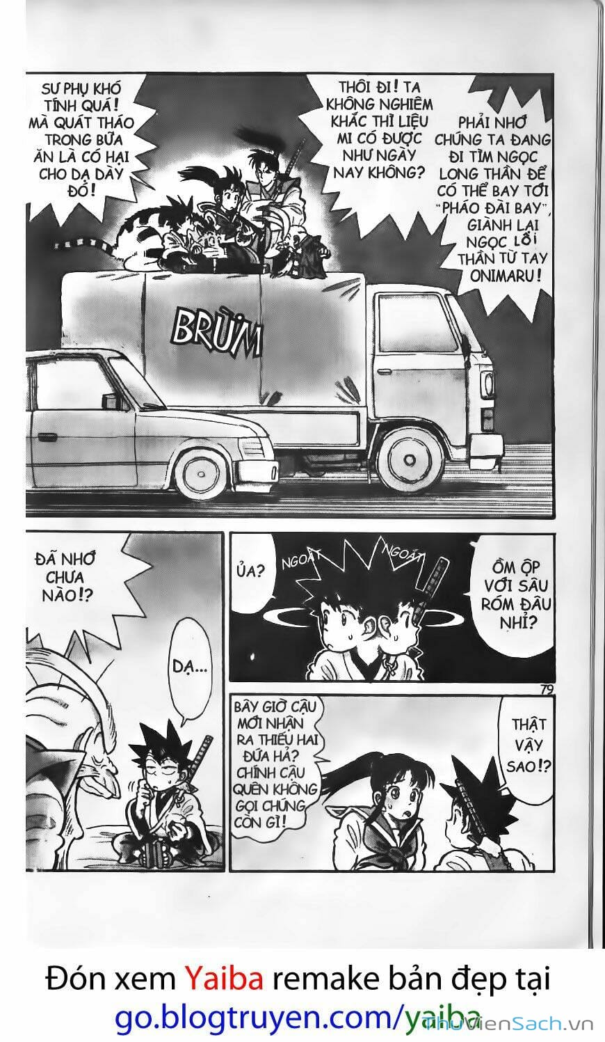 Truyện Tranh Yaiba trang 5
