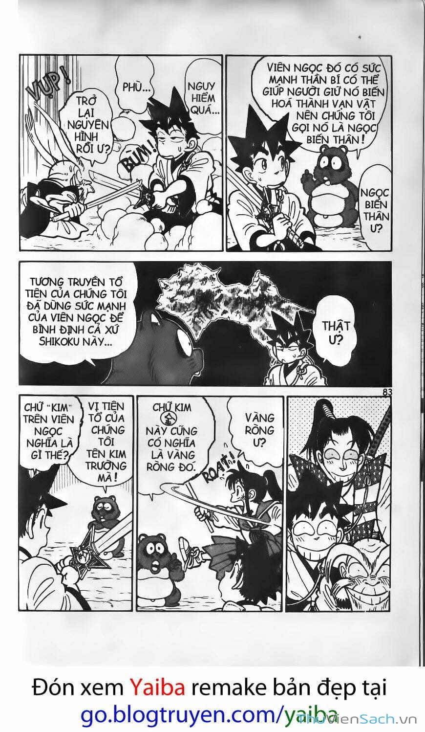 Truyện Tranh Yaiba trang 5
