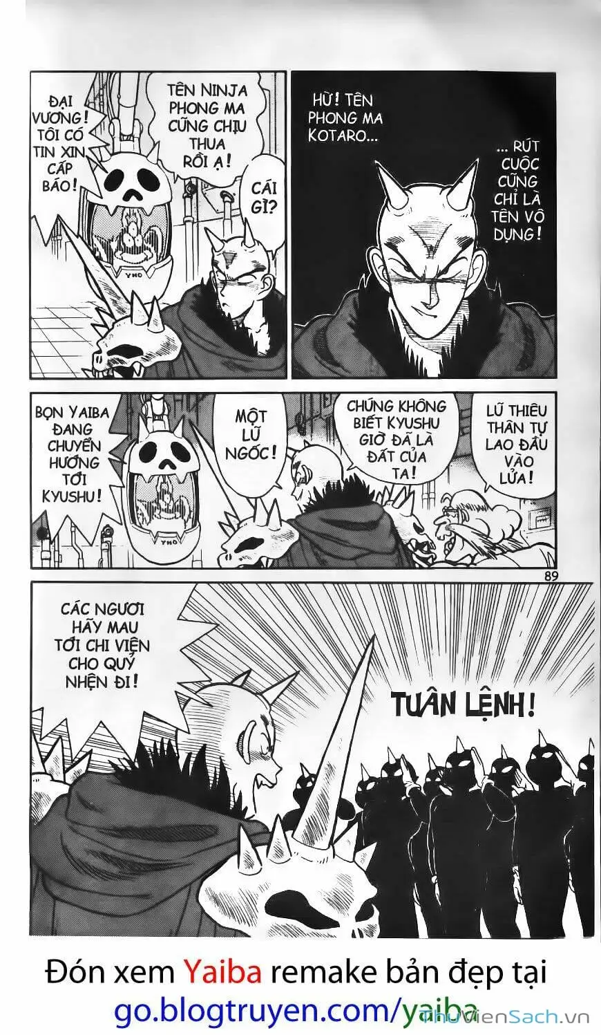 Truyện Tranh Kiếm Sĩ Yaiba trang 5
