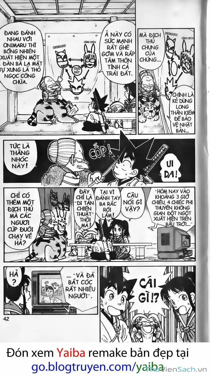 Truyện Tranh Kiếm Sĩ Yaiba trang 5