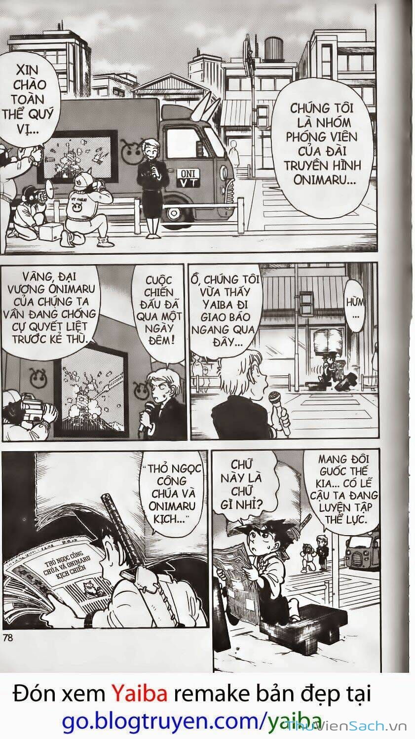 Truyện Tranh Yaiba trang 5