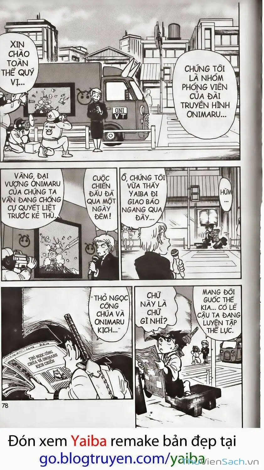 Truyện Tranh Kiếm Sĩ Yaiba trang 5