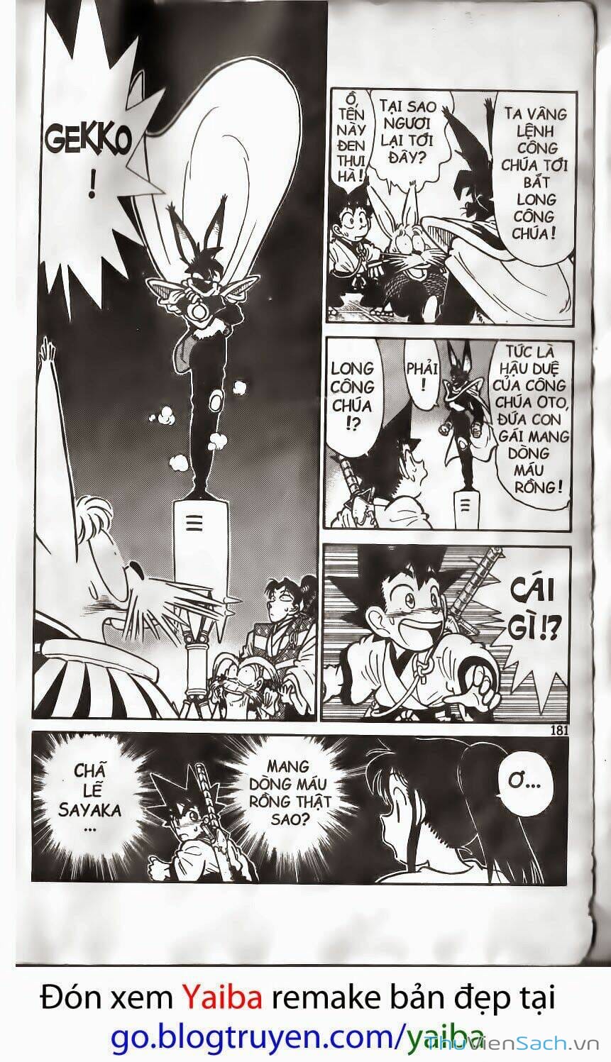 Truyện Tranh Yaiba trang 5