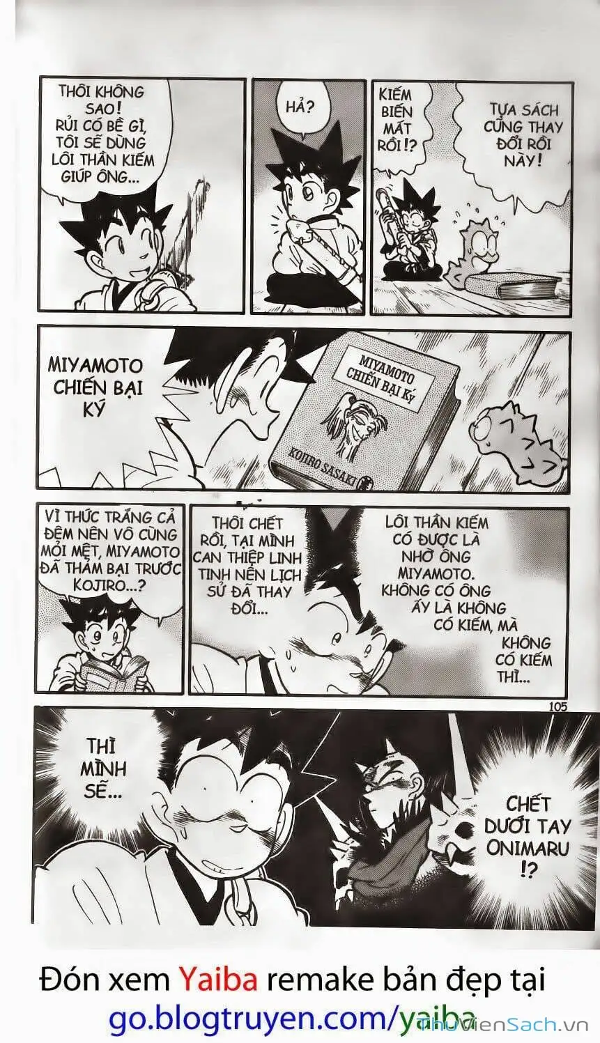 Truyện Tranh Kiếm Sĩ Yaiba trang 5