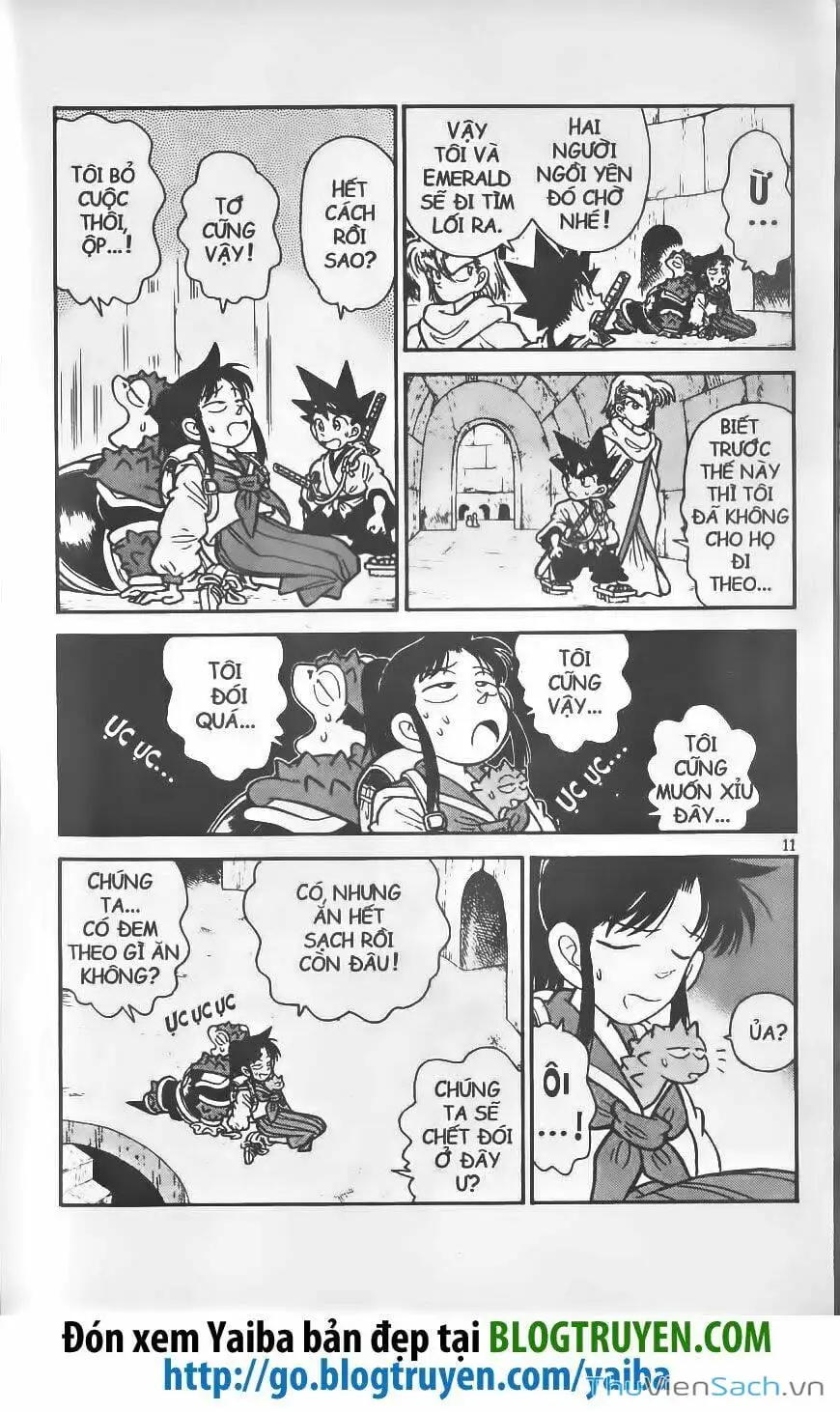Truyện Tranh Kiếm Sĩ Yaiba trang 5