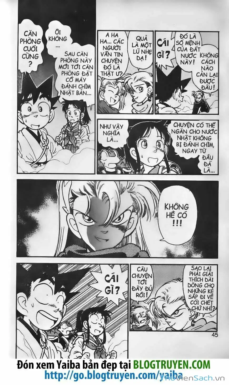Truyện Tranh Kiếm Sĩ Yaiba trang 5