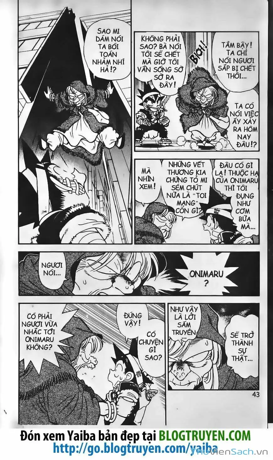 Truyện Tranh Kiếm Sĩ Yaiba trang 5