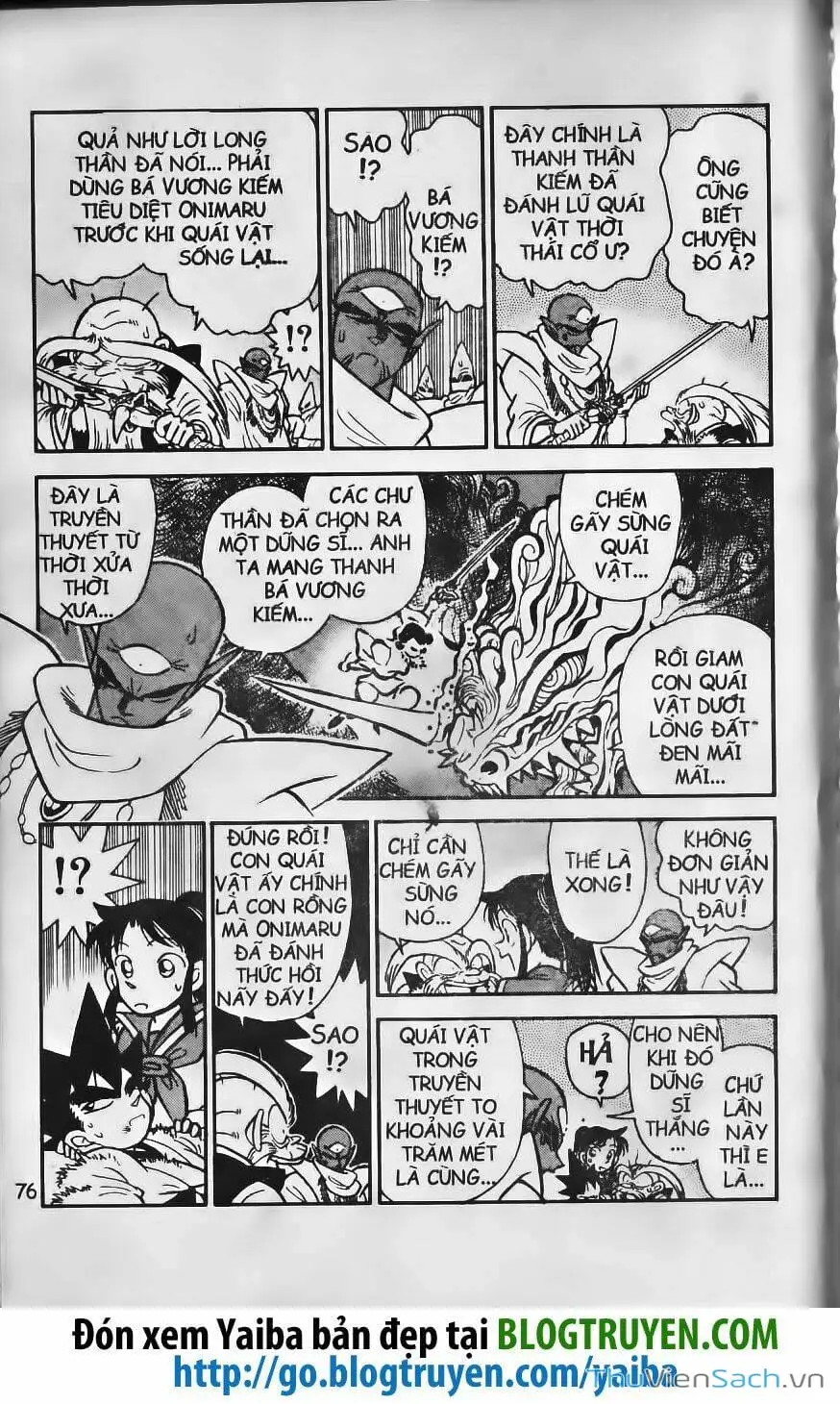 Truyện Tranh Kiếm Sĩ Yaiba trang 5