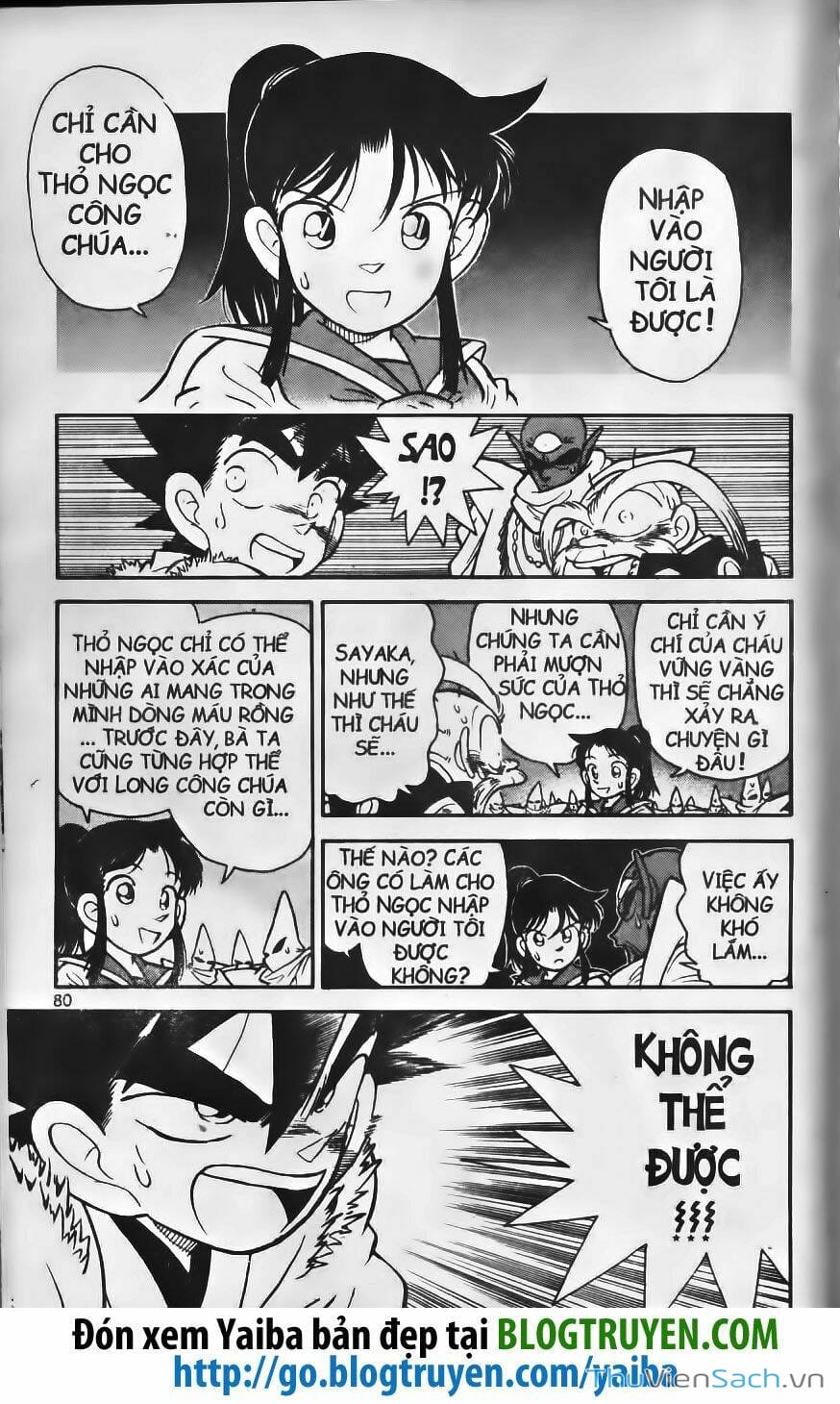 Truyện Tranh Yaiba trang 5