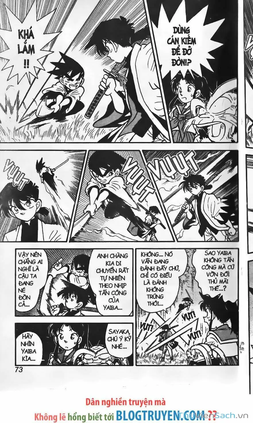 Truyện Tranh Kiếm Sĩ Yaiba trang 5