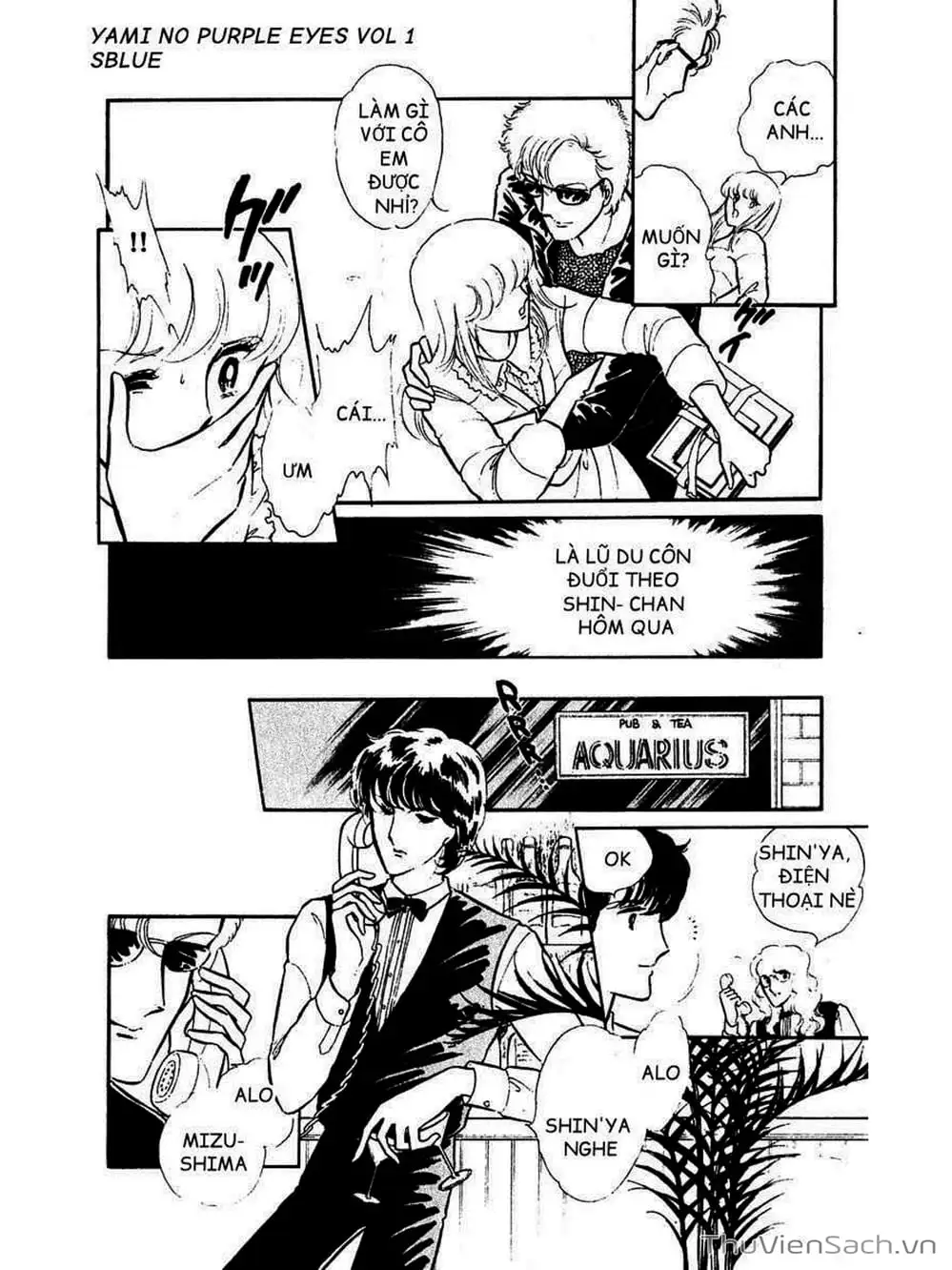 Truyện Tranh Cô Bé Huyền Bí - Yami No Purple Eyes trang 6