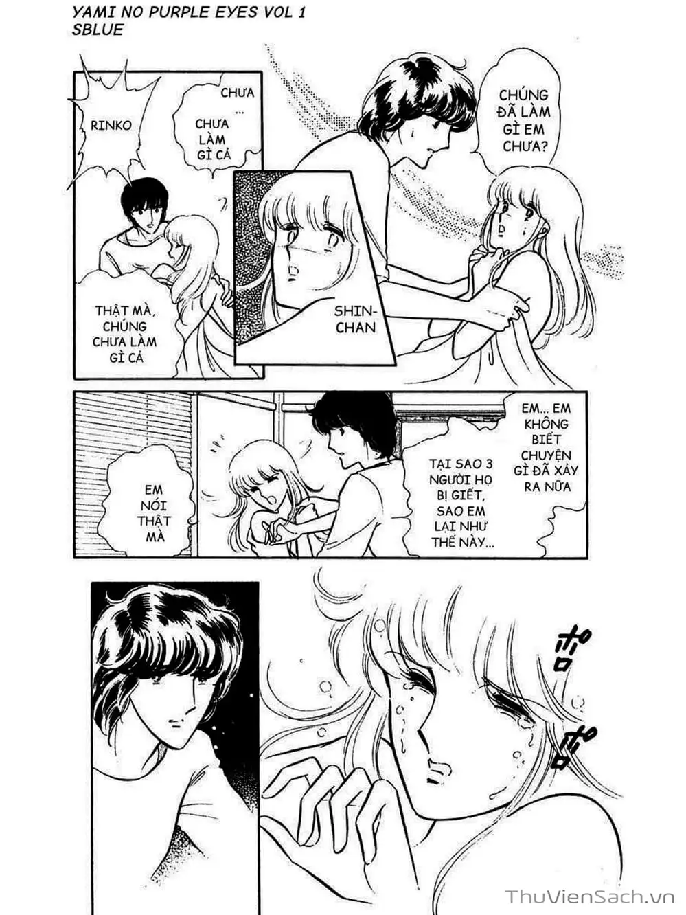 Truyện Tranh Cô Bé Huyền Bí - Yami No Purple Eyes trang 6