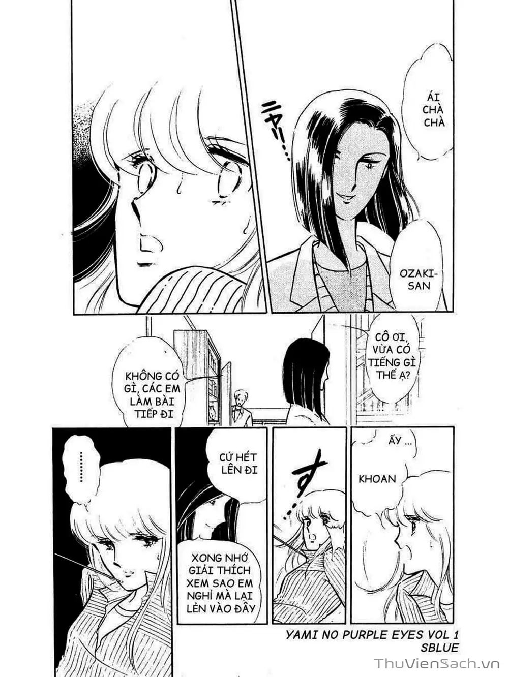 Truyện Tranh Cô Bé Huyền Bí - Yami No Purple Eyes trang 6