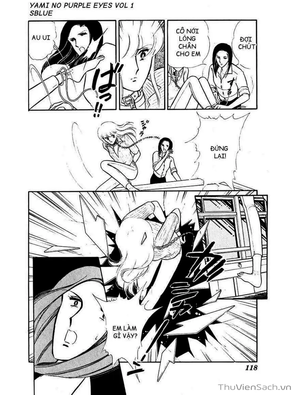 Truyện Tranh Cô Bé Huyền Bí - Yami No Purple Eyes trang 6