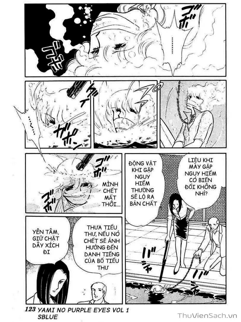 Truyện Tranh Cô Bé Huyền Bí - Yami No Purple Eyes trang 6