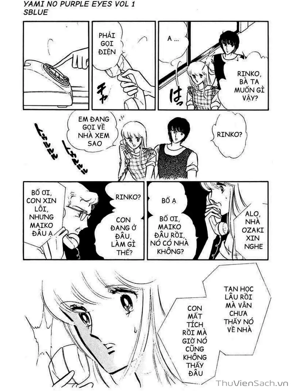 Truyện Tranh Cô Bé Huyền Bí - Yami No Purple Eyes trang 6