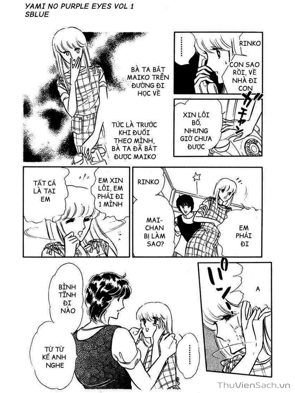 Truyện Tranh Cô Bé Huyền Bí - Yami No Purple Eyes trang 6