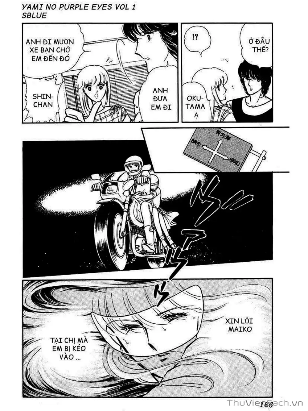 Truyện Tranh Cô Bé Huyền Bí - Yami No Purple Eyes trang 6